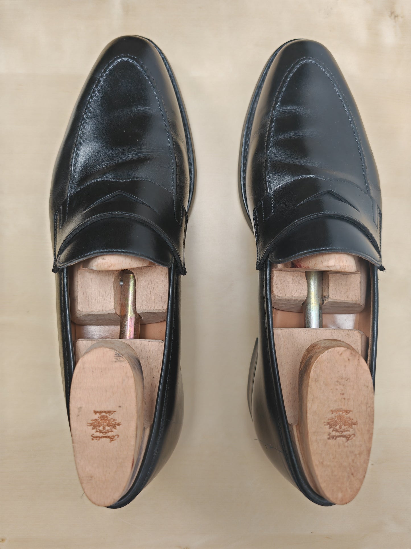 Crockett & Jones Sydney penny loafer fondo gomma - 10 UK