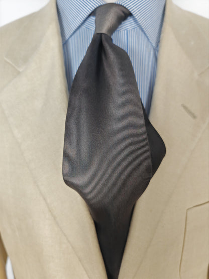 Cravatta Gucci sfumata marrone e nocciola