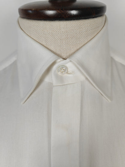 Camicia Finamore Napoli con polsino francese - tg. S collo 38