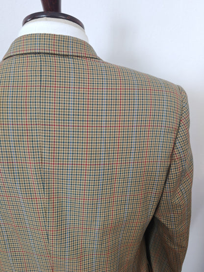 Giacca Burberrys estiva sfoderata in puro cotone quadretti - tg. 50