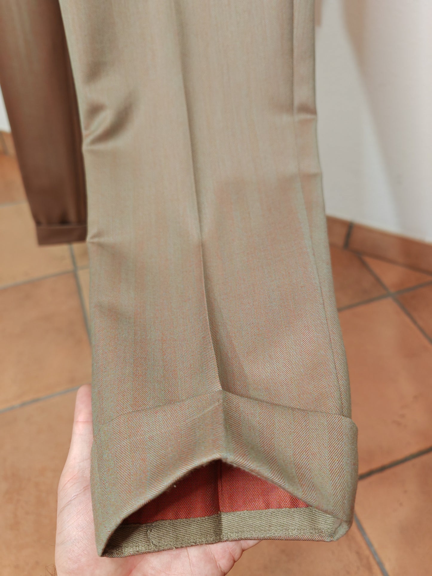 Pantalone sartoriale in tessuto Solaro - tg. 48