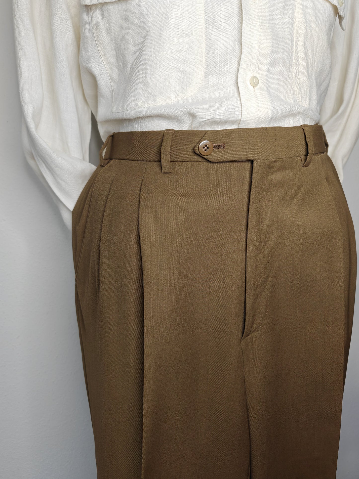 Pantalone Brioni vintage frescolana - tg. 50