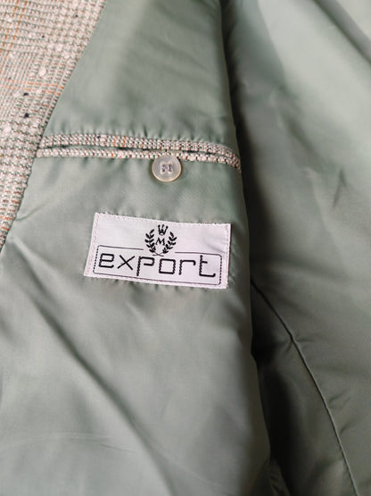 Giacca anni '70 in tweed bottonato tipo donegal - tg. 48/50