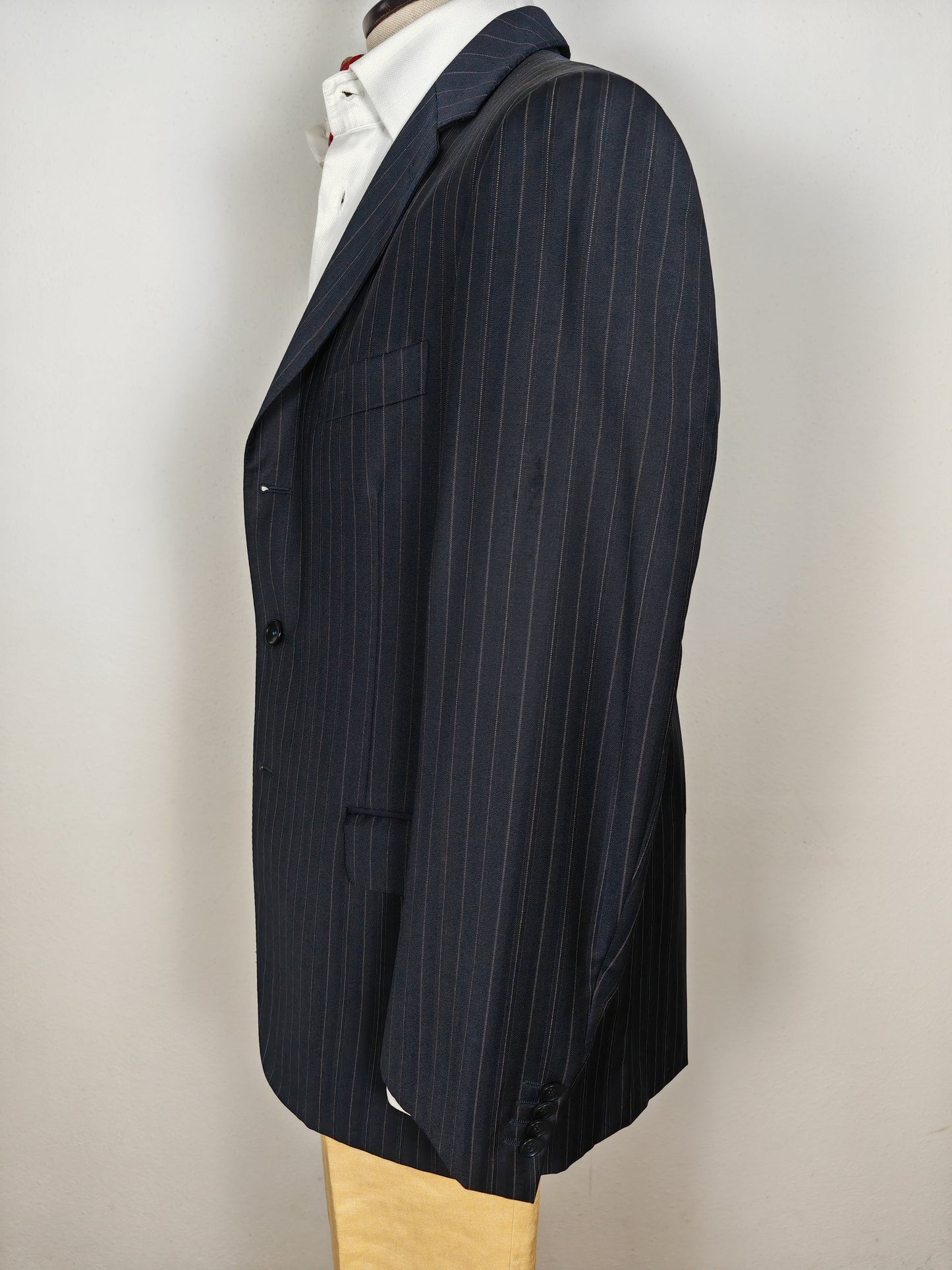 Giacca Pal Zileri blu gessata - tg. 50