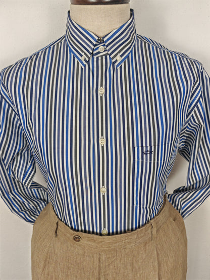 Camicia Paul & Shark a righe blu - collo 42 (L)
