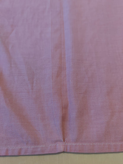 Camicia sartoriale in twill rosso/rosa cangiante - tg. S collo 39/40