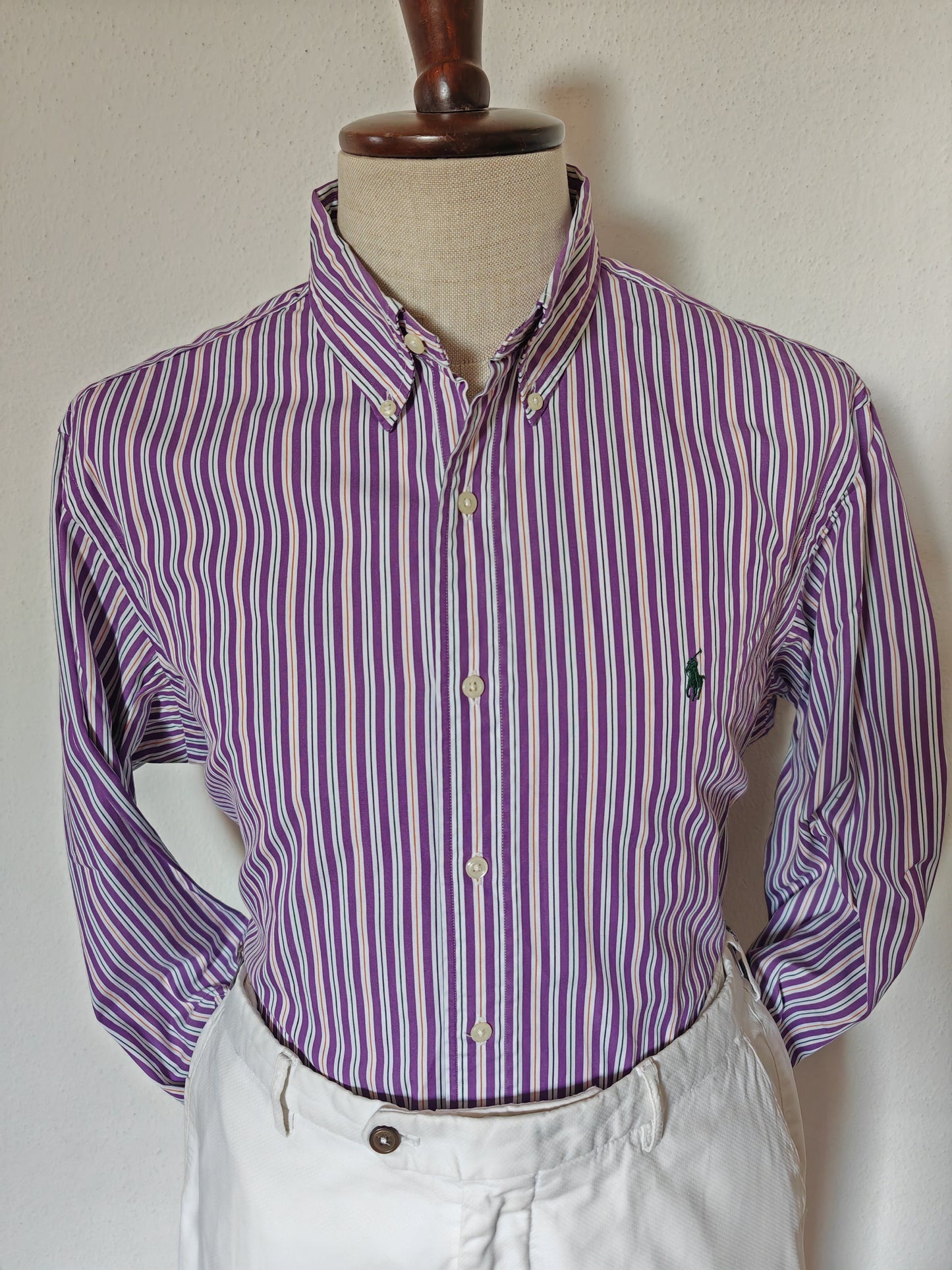 Ralph Lauren purple striped shirt - 43 (XL)