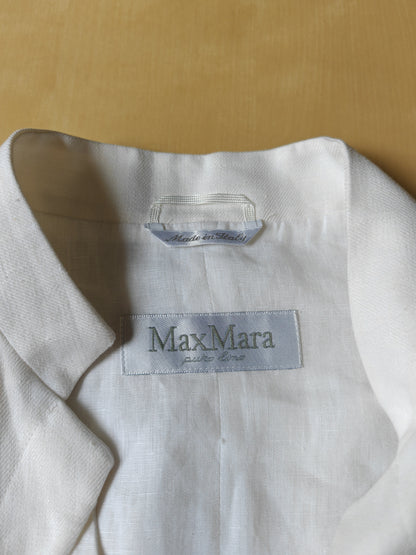 Giacca-camicia Max Mara in puro lino - tg. 48