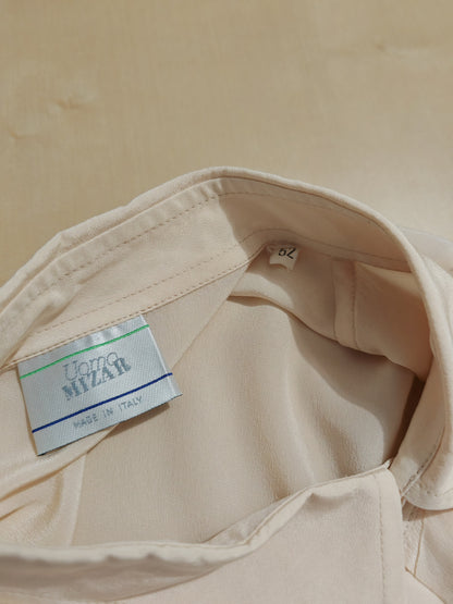 Camicia anni '80/'90 in pura seta - tg. 52 (L/XL)