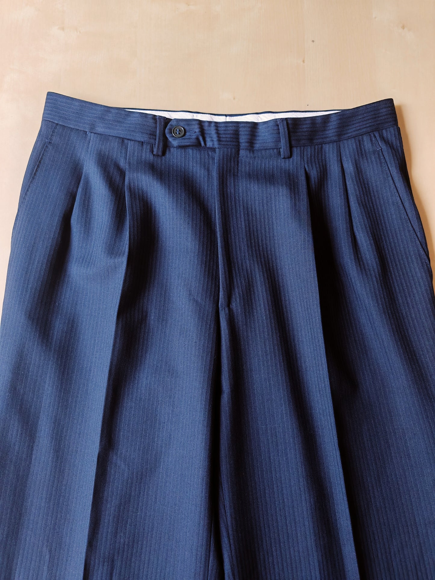 Completo doppiopetto blu Canali anni '80 - tg. 46/48