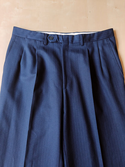 Completo doppiopetto blu Canali anni '80 - tg. 46/48