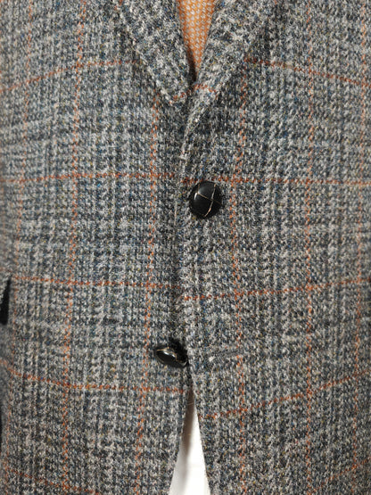 Giacca in Harris Tweed anni '80 - tg. 54 con drop basso