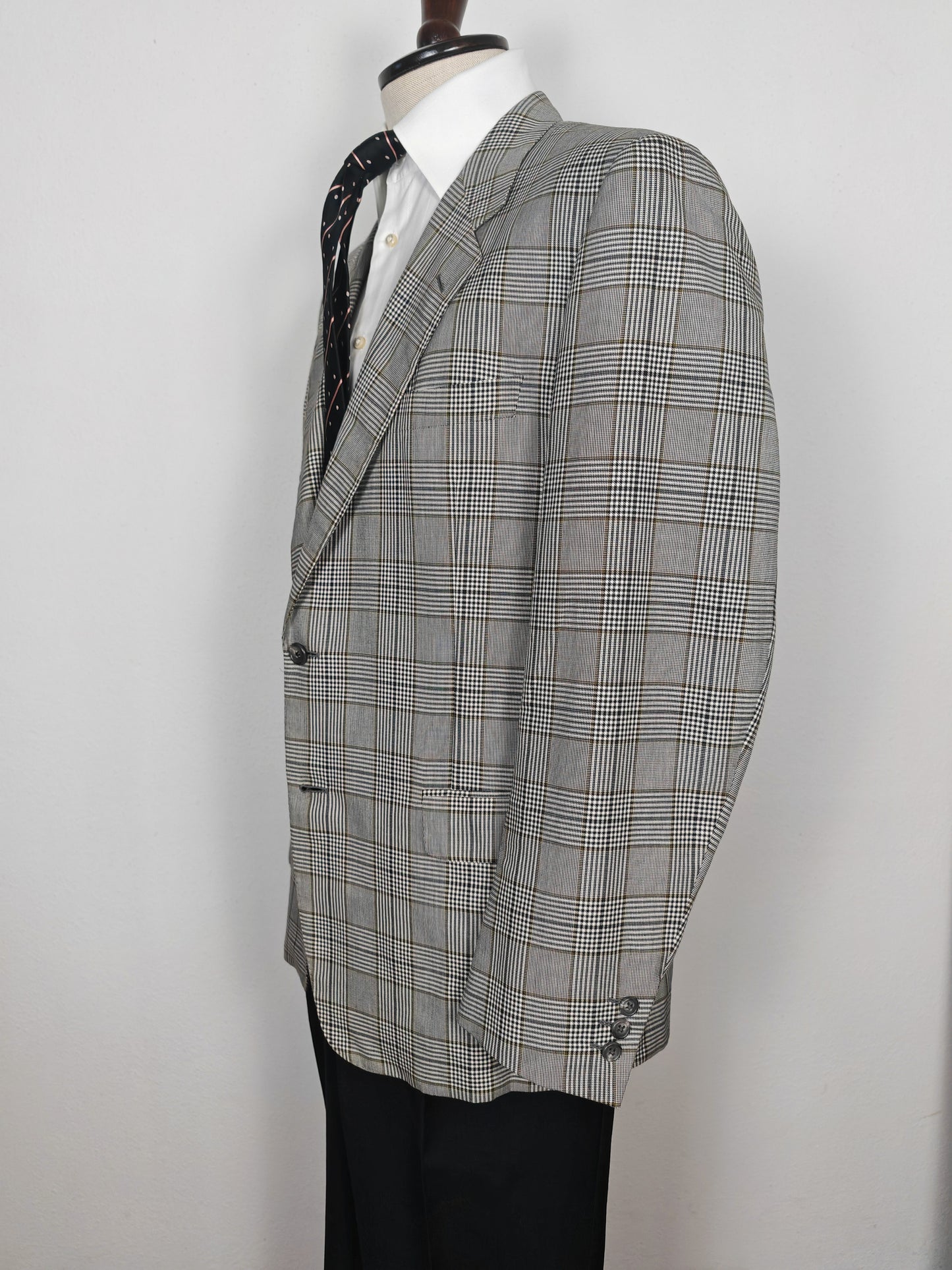 Giacca Corneliani estiva 100% cotone principe di Galles - tg. 54