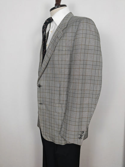 Giacca Corneliani estiva 100% cotone principe di Galles - tg. 54