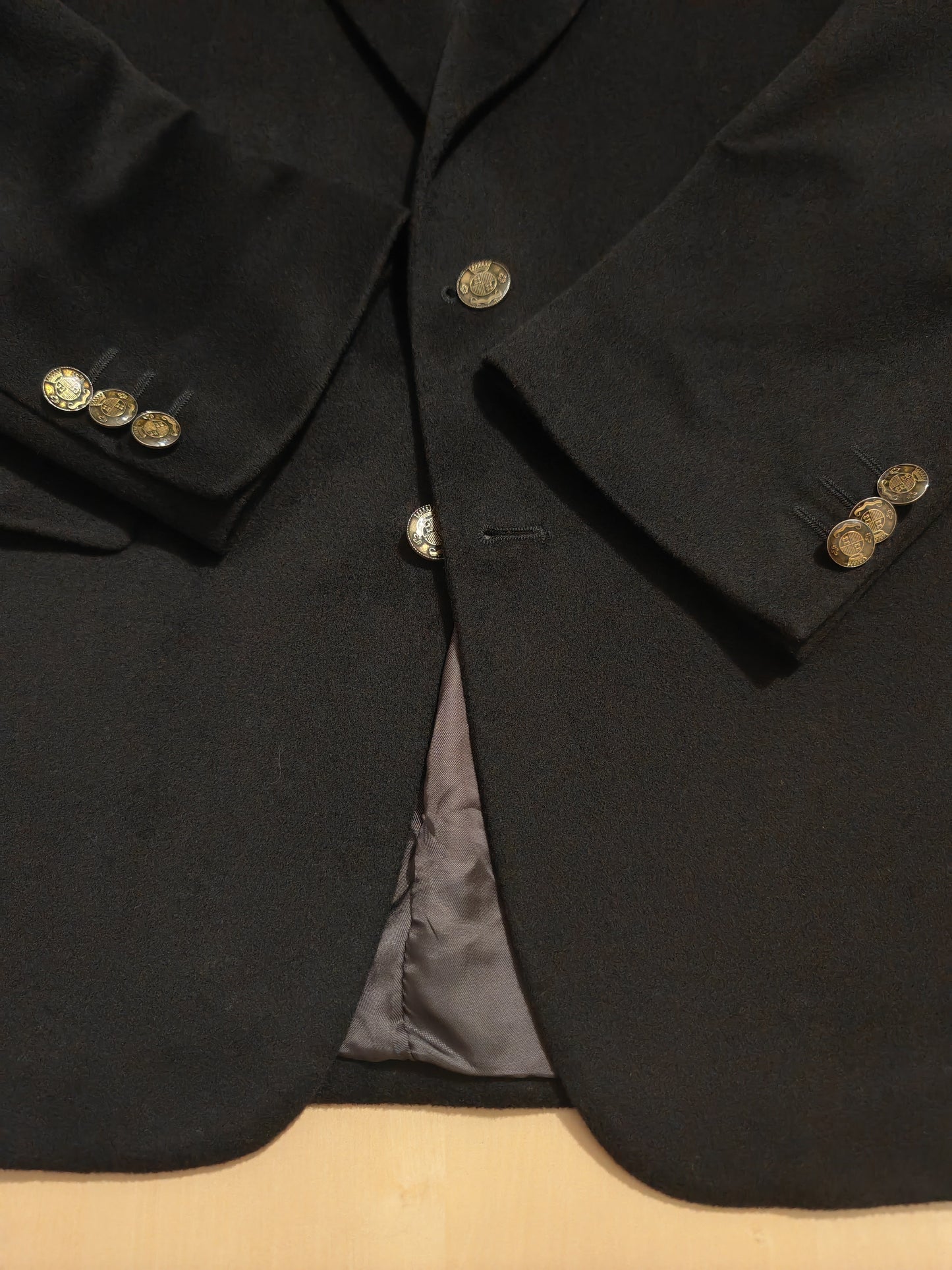 Blazer in panno lana e cashmere tessuto Loro Piana - tg. 48