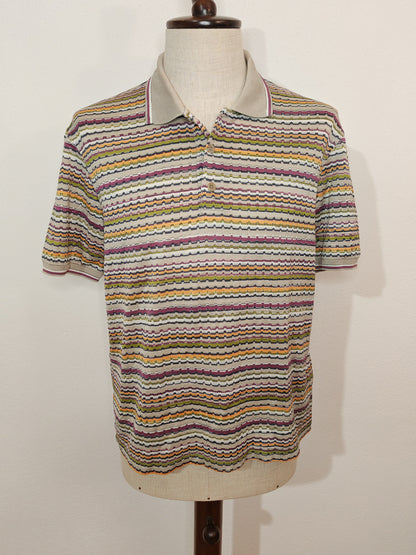 Missoni lisle polo - size M