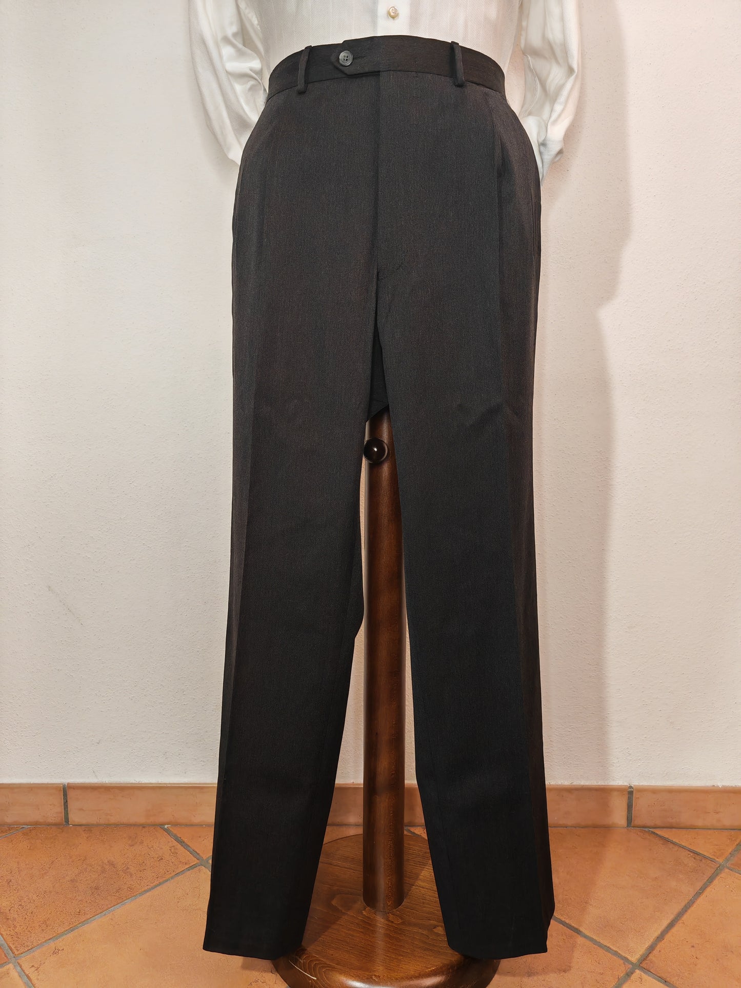 Pantalone Giusti Bologna, tess. Loro Piana flanella pettinata super 120 S - tg. 56