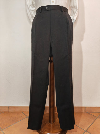 Pantalone Giusti Bologna, tess. Loro Piana flanella pettinata super 120 S - tg. 56