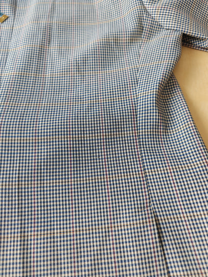 Giacca Pierre Cardin anni '80 chek in tela frescolana - tg. 50/52