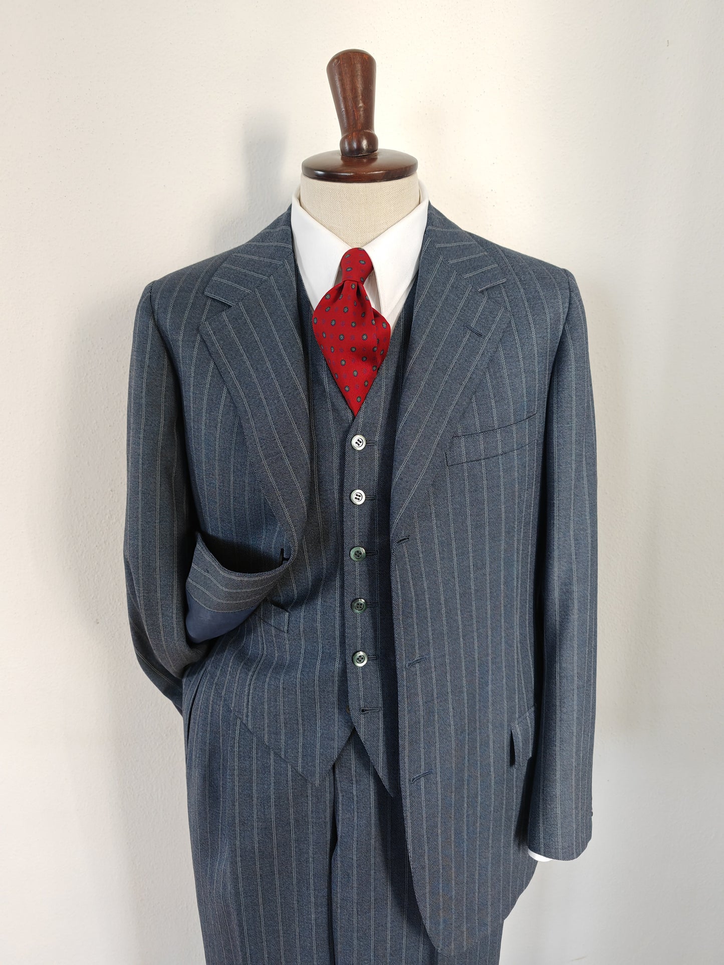 Completo 3 pezzi sartoriale anni '60/'70 - tg. 50