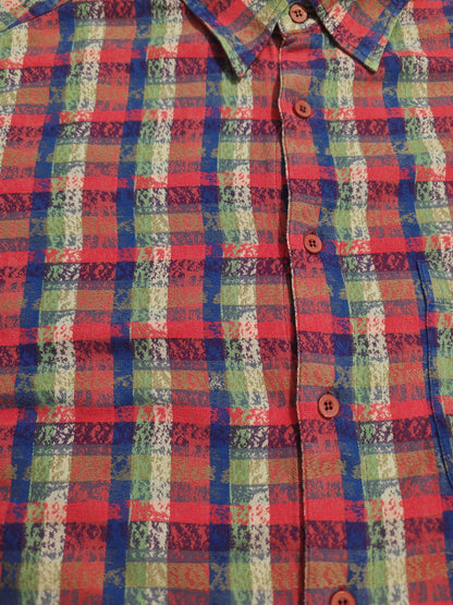 Camicia quadri Missoni Sport anni '80 - XL