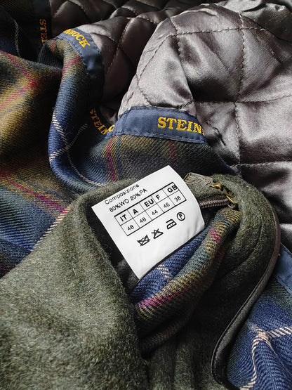 Loden Steinbock verde interno tartan - tg. 48