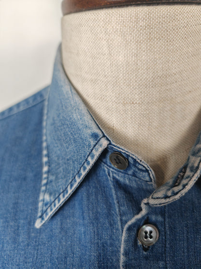Camicia in denim Helmut Lang vintage anni '90 - L