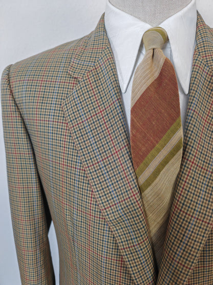 Giacca Burberrys estiva sfoderata in puro cotone quadretti - tg. 50