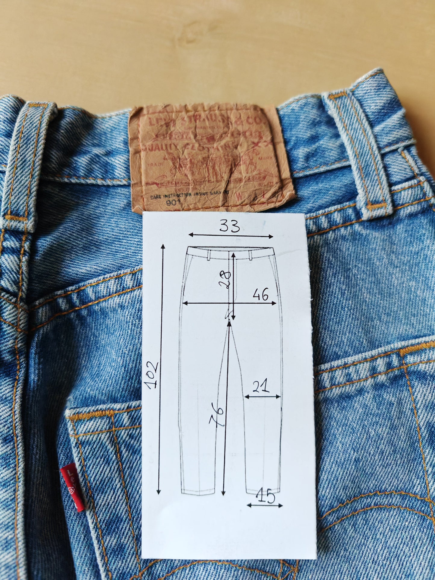 Levi's 901 1993, w28 l30