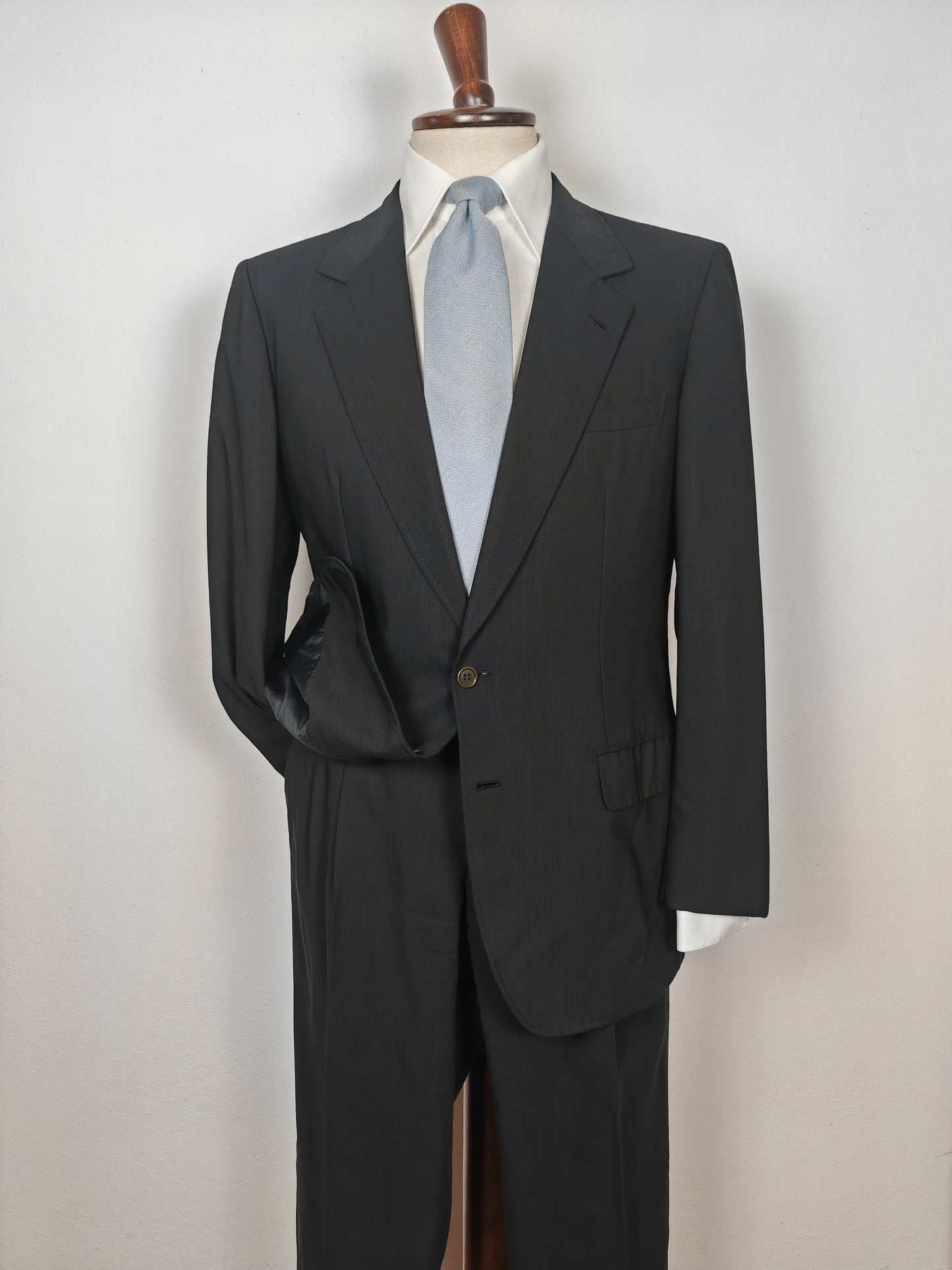 Completo Brioni estivo blu in fresco lana - tg. 50