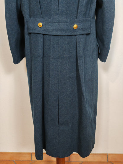 Cappotto Aeronautica Militare italiana doppiopetto, anni '70/'80 - tg. 48