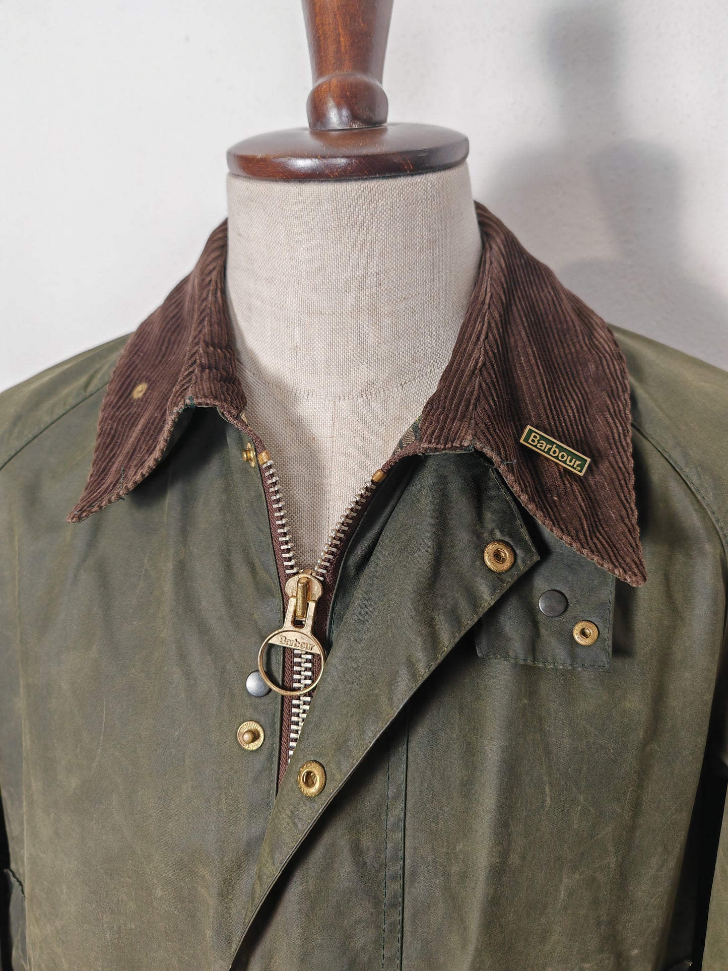 Barbour Beaufort 1995, verde (con interno) - C40/102cm