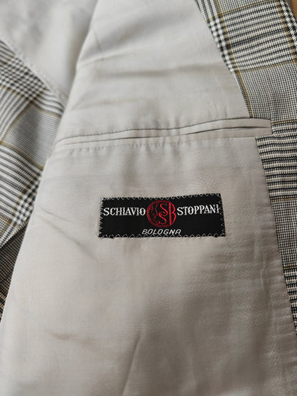 Giacca Corneliani estiva 100% cotone principe di Galles - tg. 54