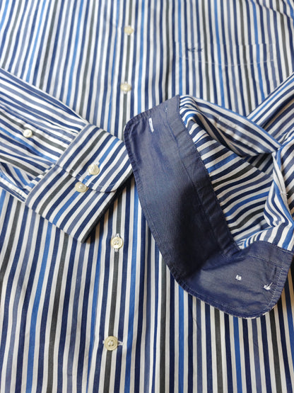 Camicia Paul & Shark a righe blu - collo 42 (L)