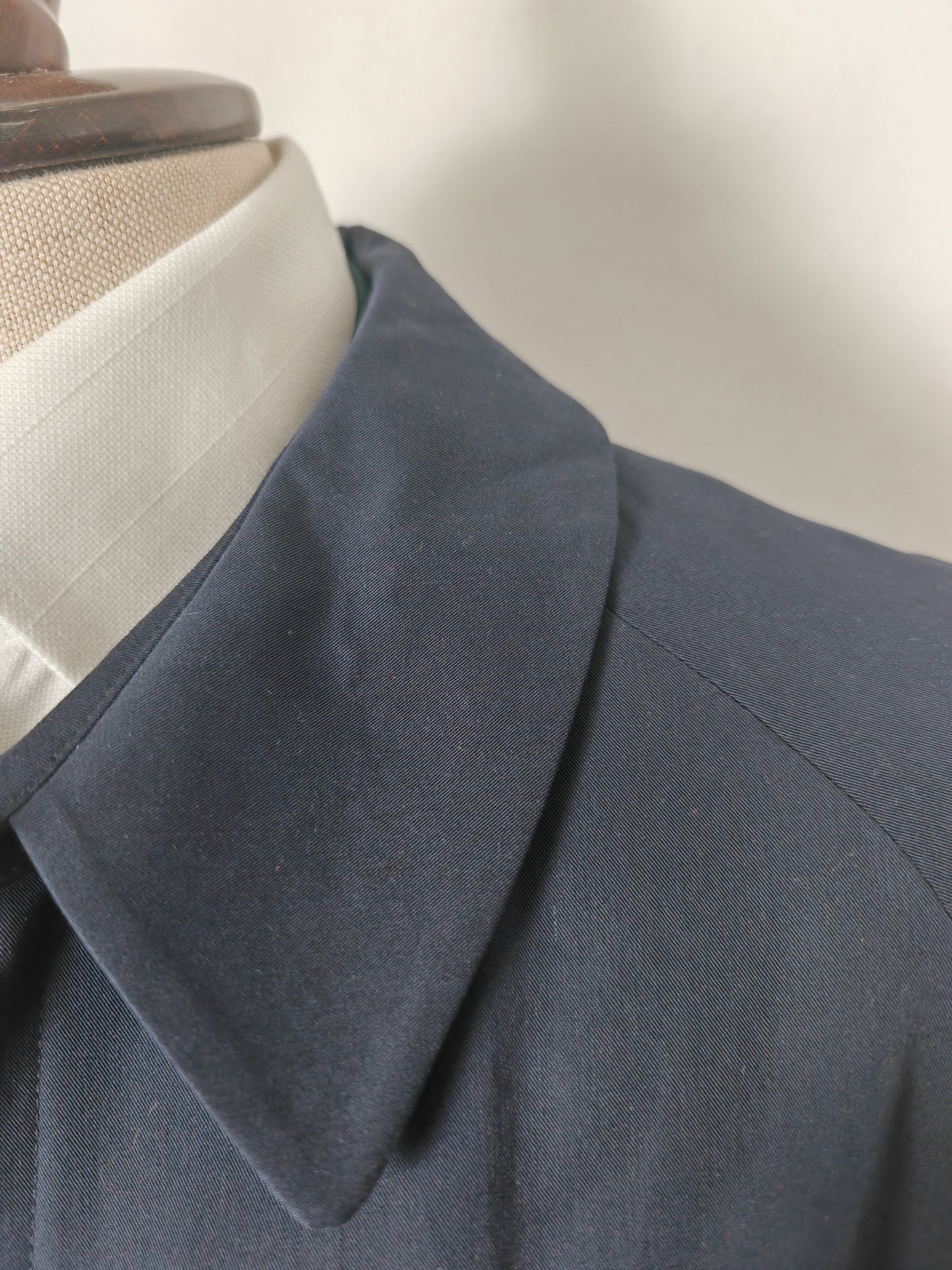 Soprabito Canali in misto seta blu - tg. 50