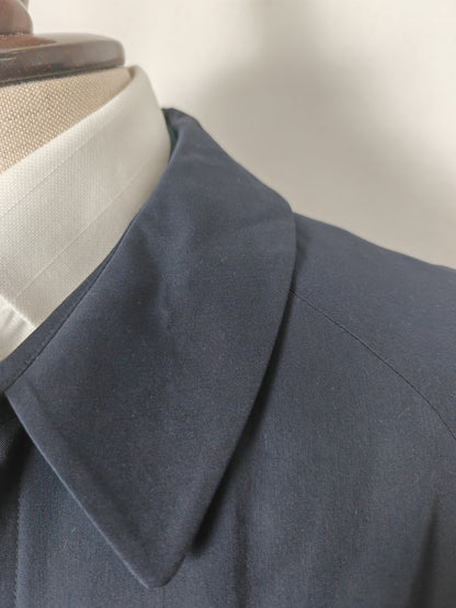 Soprabito Canali in misto seta blu - tg. 50