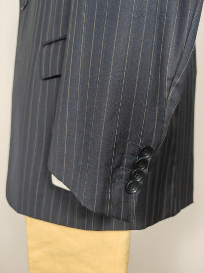 Giacca Pal Zileri blu gessata - tg. 50