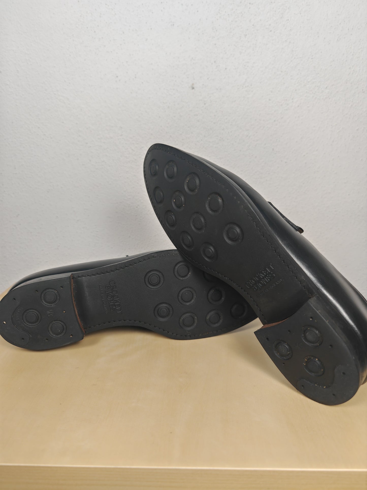 Crockett & Jones Sydney penny loafer fondo gomma - 10 UK