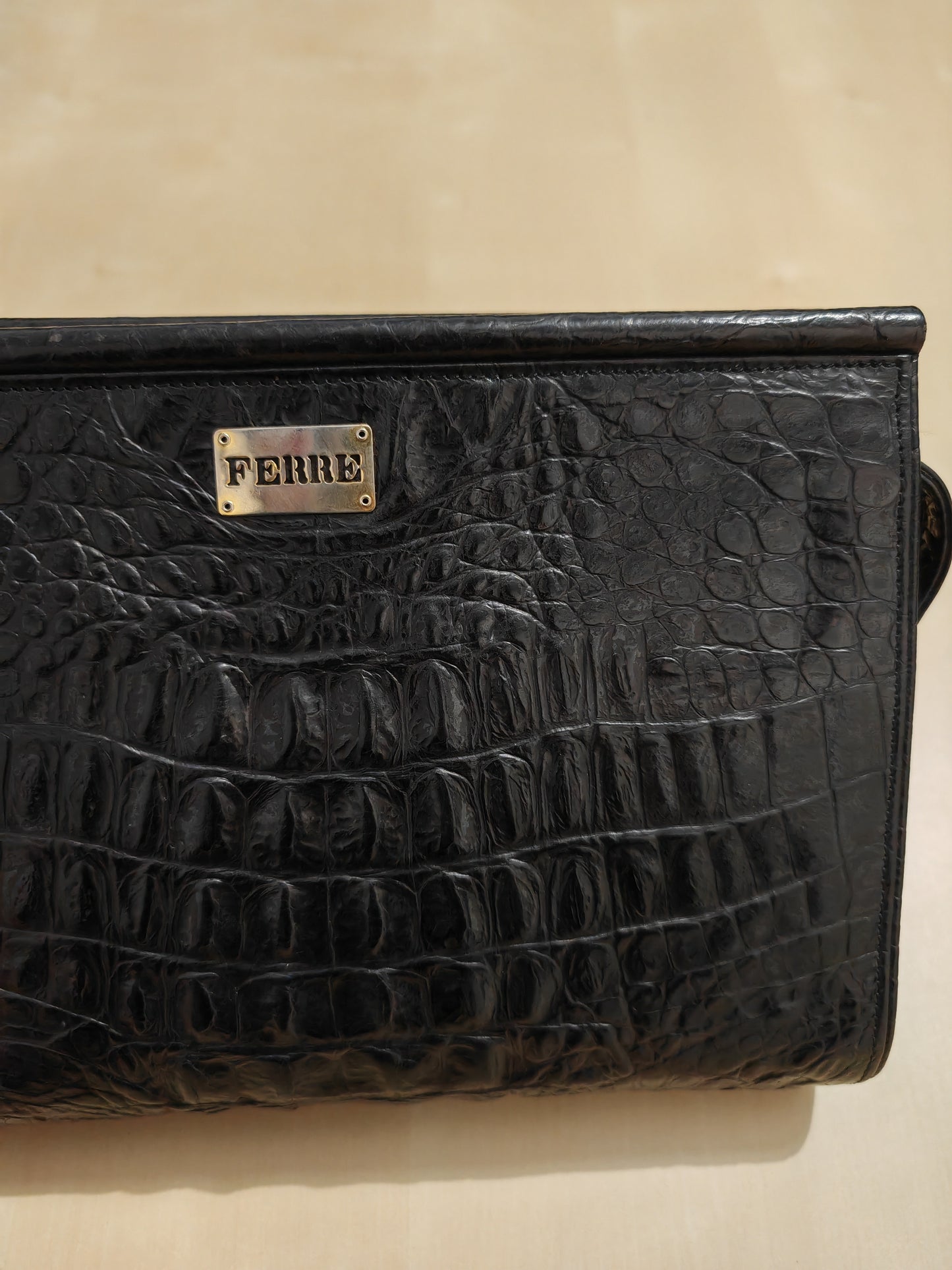 Pochette Gianfranco Ferrè vintage anni '70