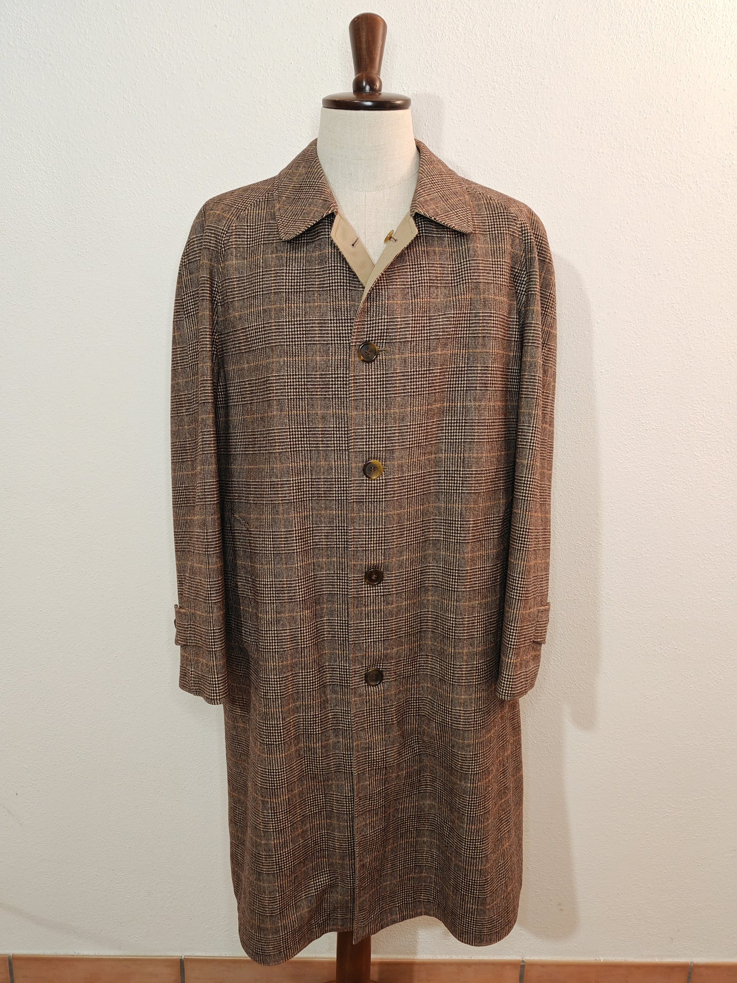 Cappotto + trench Burberrys reversibile anni '80/'90 - tg. 50