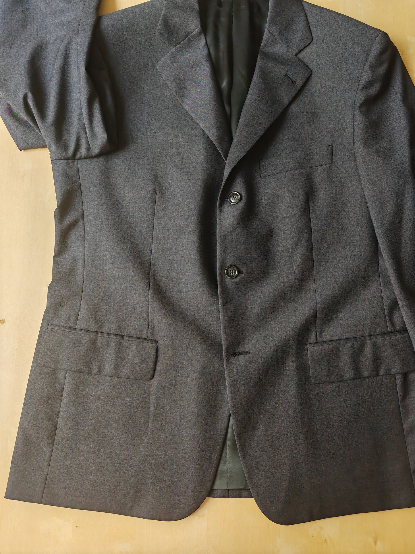 Giacca Lardini in fresco lana grigio - tg. 50 drop 4