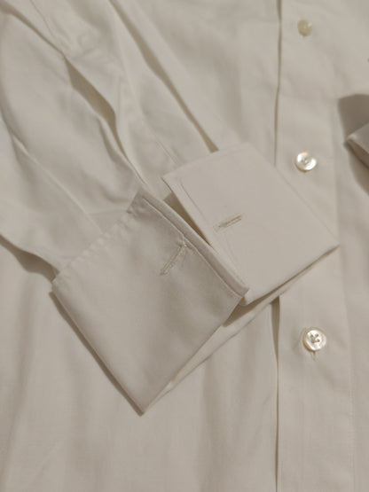 Camicia sartoriale da smoking con collo mezzo francese - tg. M collo 40