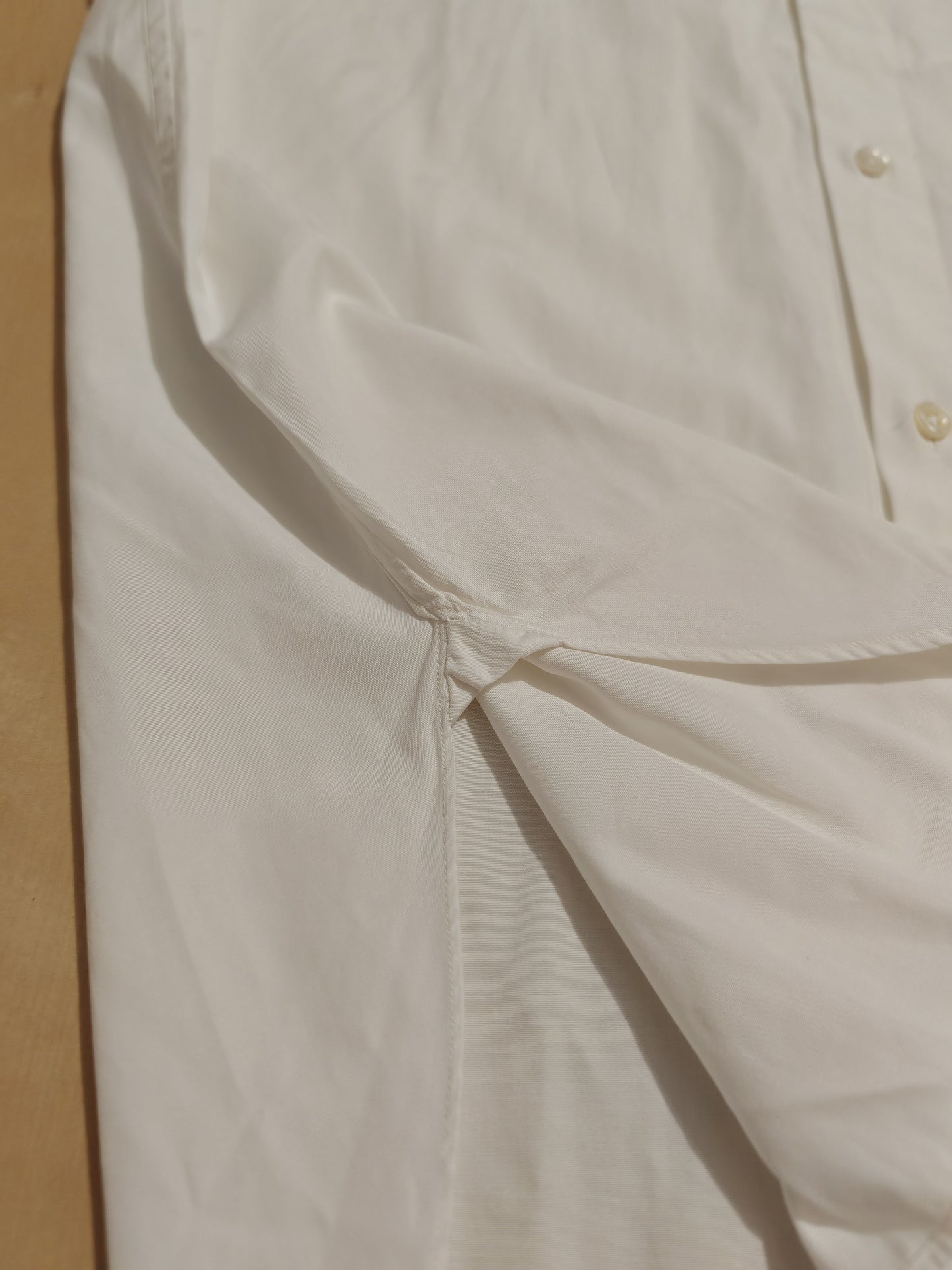 Camicia sartoriale da smoking con collo mezzo francese - tg. M collo 40