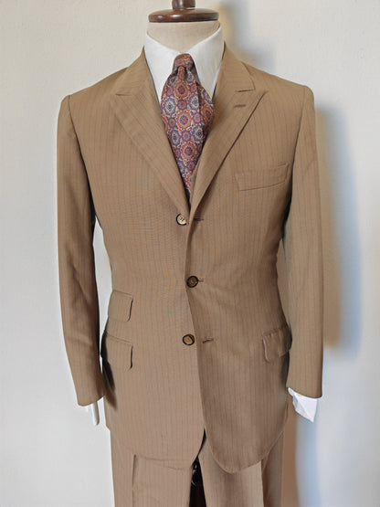 Completo 3 pezzi sartoriale anni '60/'70 in stile rétro - tg. 44