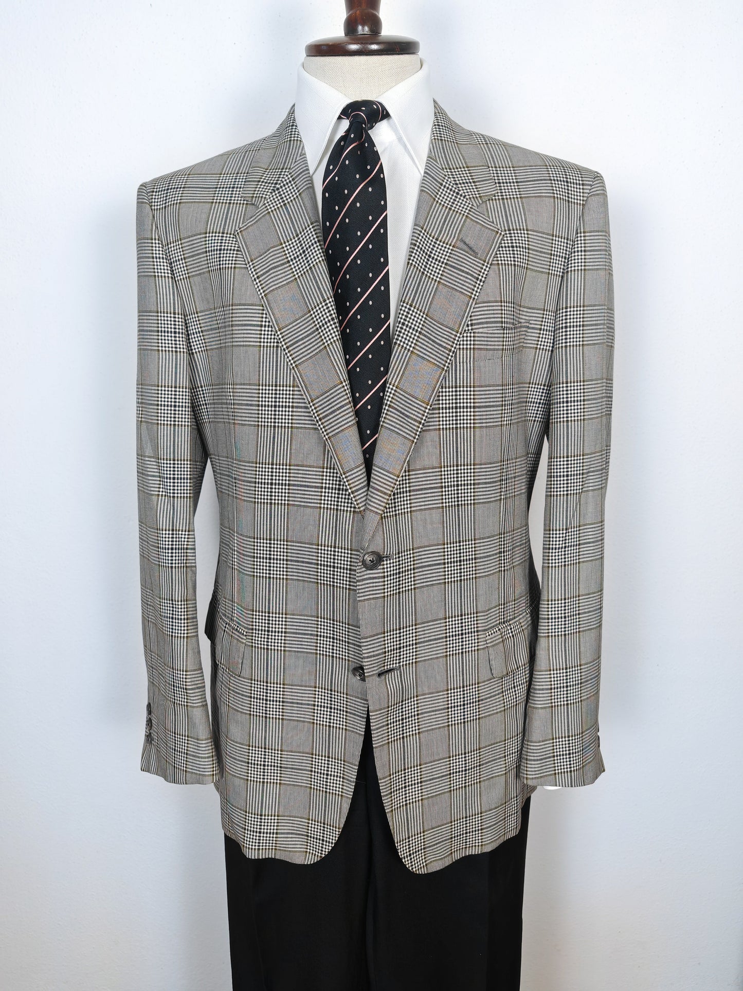 Giacca Corneliani estiva 100% cotone principe di Galles - tg. 54