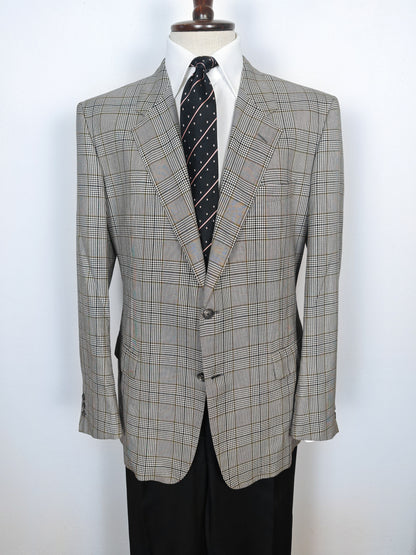 Giacca Corneliani estiva 100% cotone principe di Galles - tg. 54