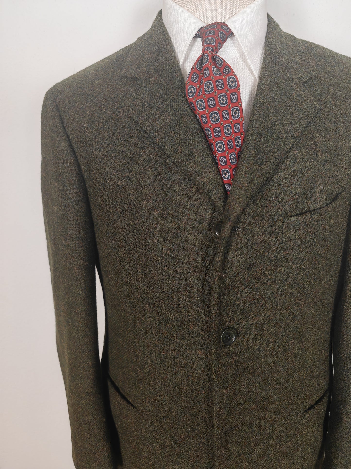 Giacca Pal Zileri in Yorkshire Tweed inglese Abraham Moon - tg. 52