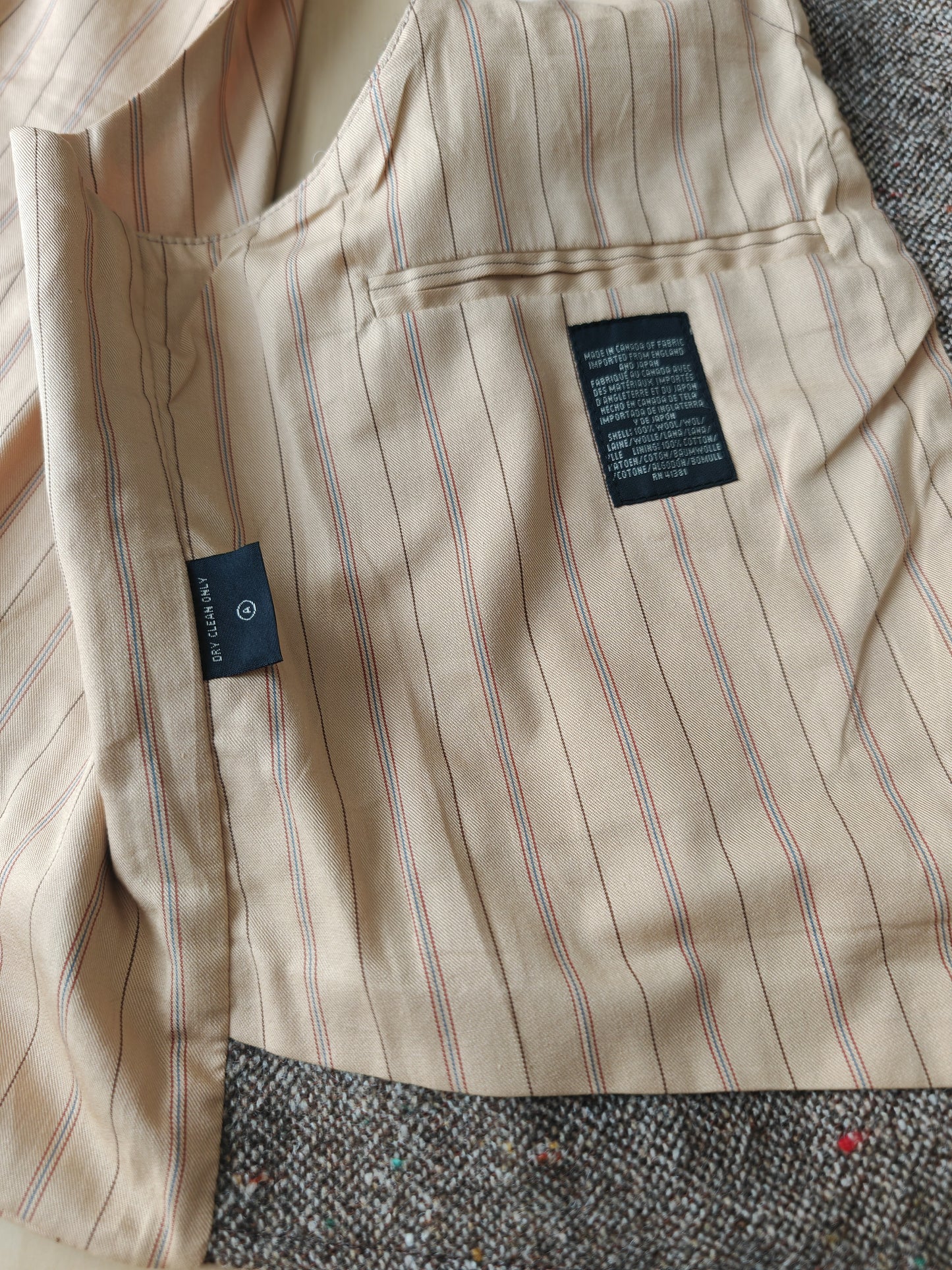 Panciotto Ralph Lauren Double RL in donegal tweed - M