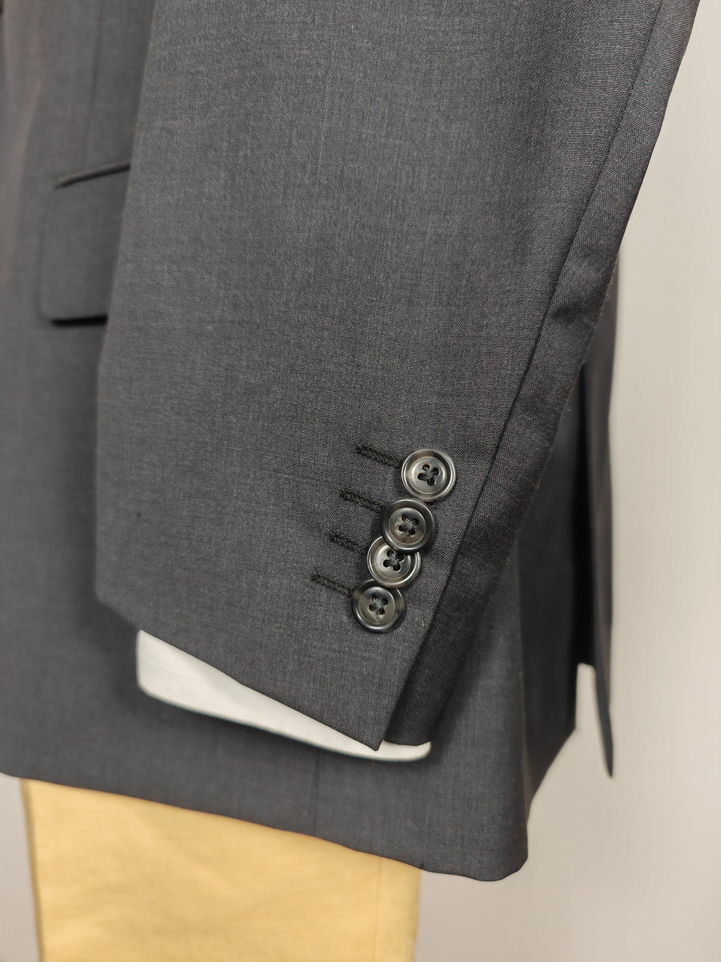 Giacca Lardini in fresco lana grigio - tg. 50 drop 4