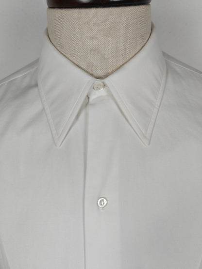 Camicia da smoking anni '70 con collo italiano - tg. M collo 40